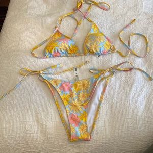 SHEIN floral swimsuit